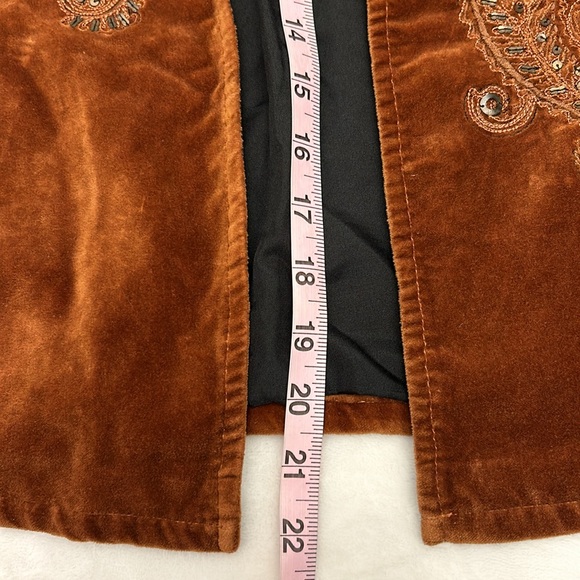 Chico’s Velour Jacket Chico’s Size 1 (M) - Picture 6 of 6